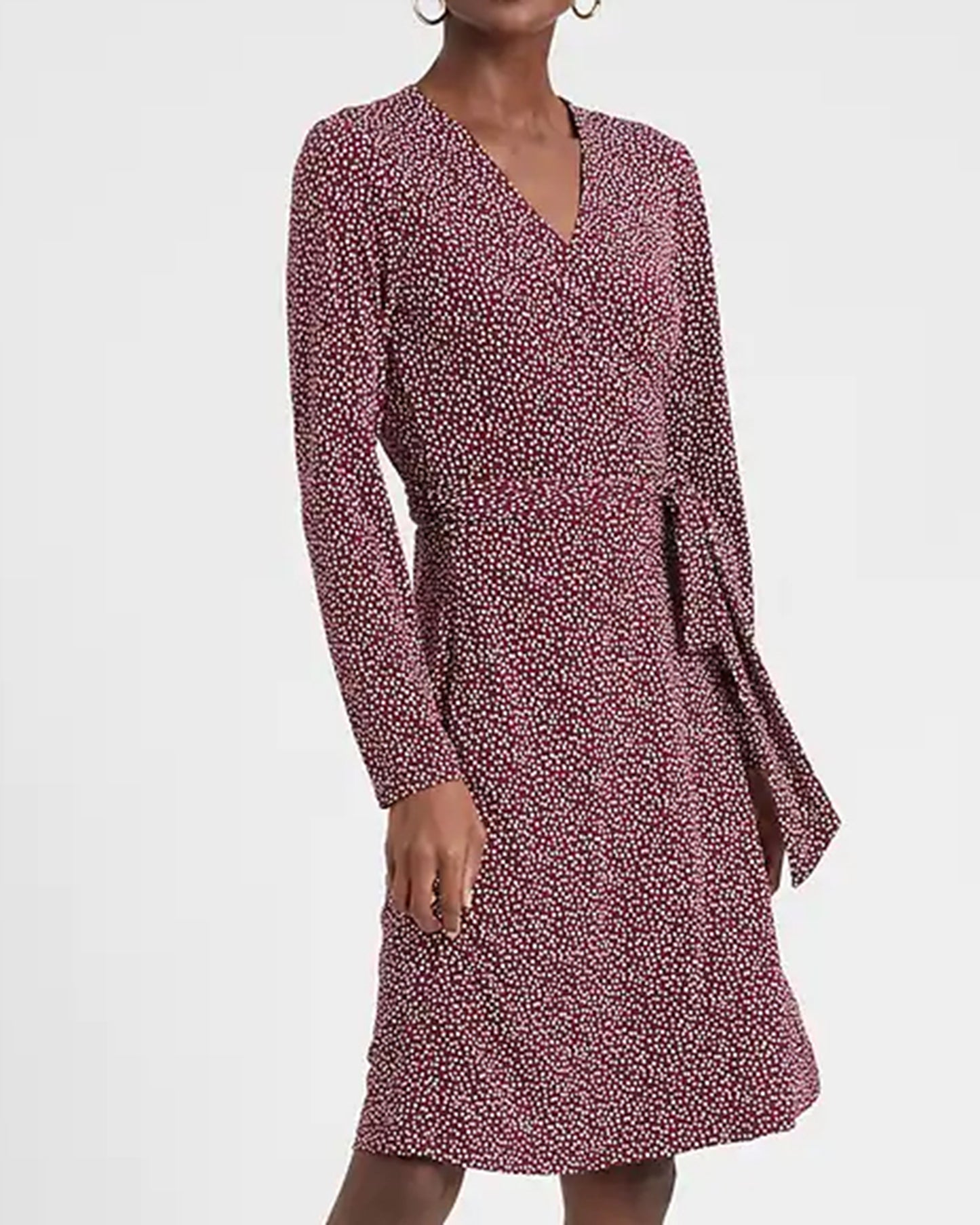 JERSEY WRAP DRESS #666508