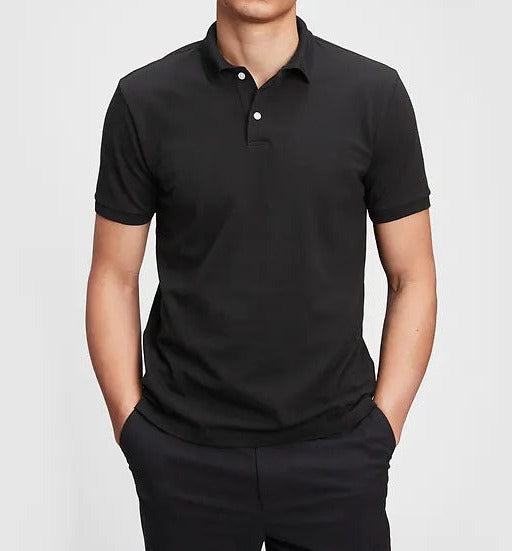 STRETCH PIQUE POLO SHIRT - #21KGPM-701