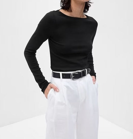 MODERN BOATNECK T-SHIRT