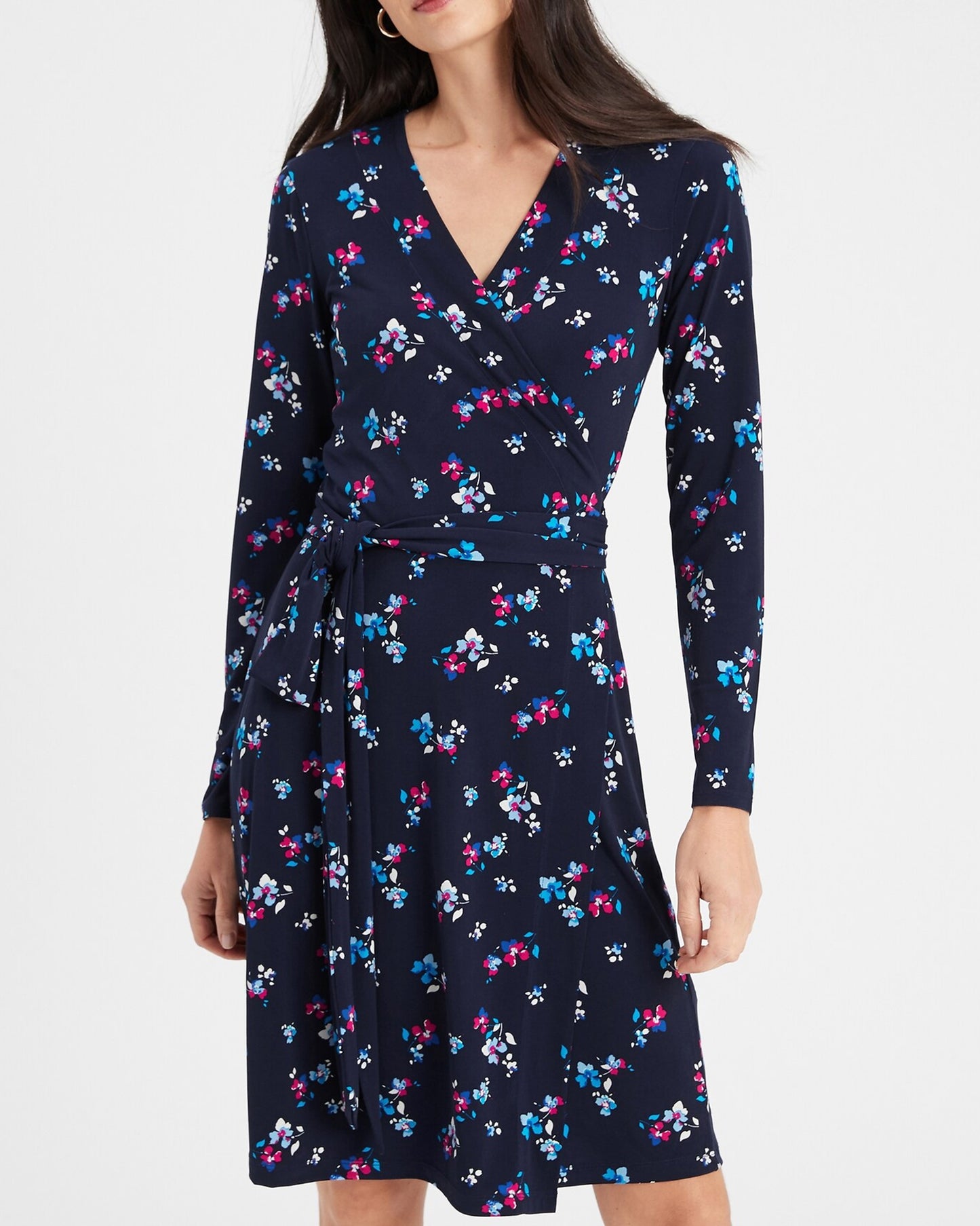 JERSEY WRAP DRESS #666508