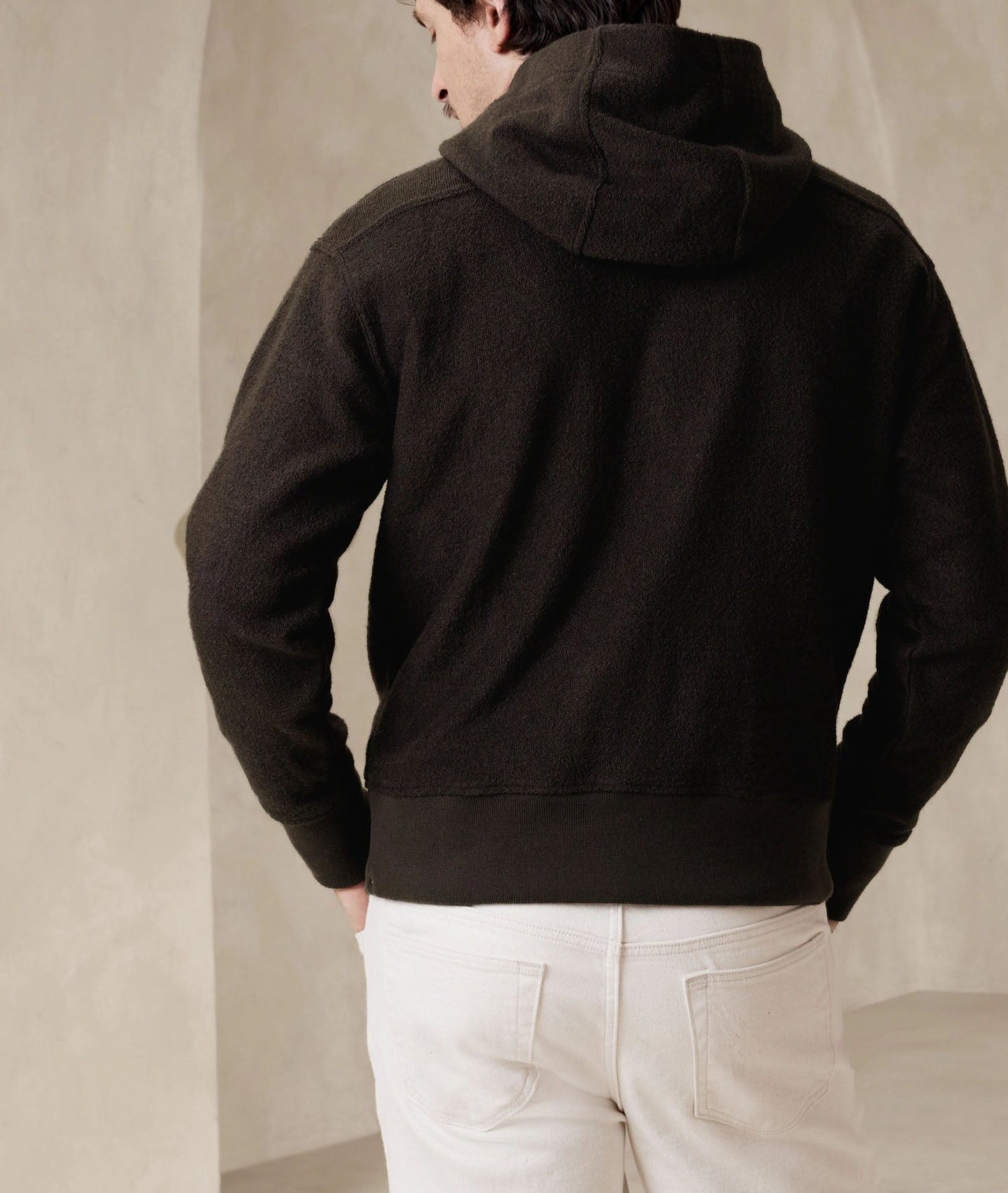 TRISTAN BOUCLE HOODIE