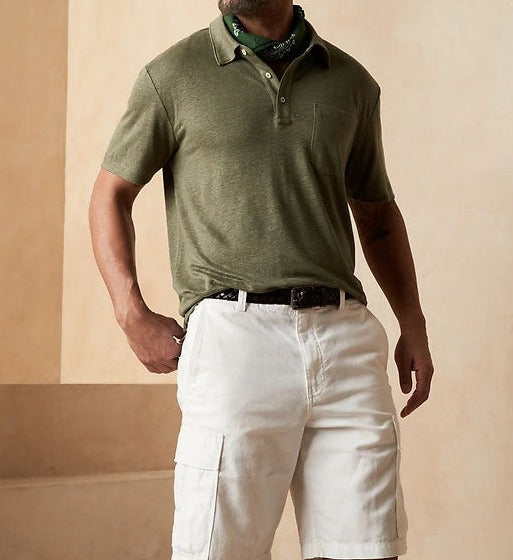 LINEN POLO