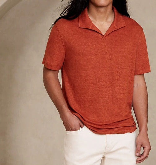 LINEN POLO