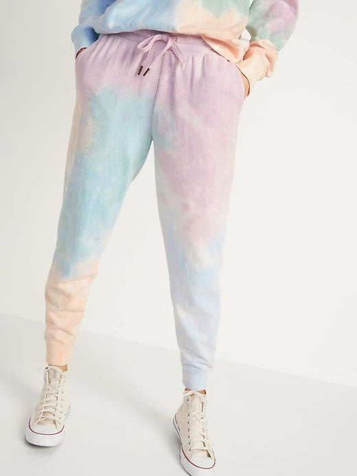 Tie Dye French Terry Jogger #21KONW-515