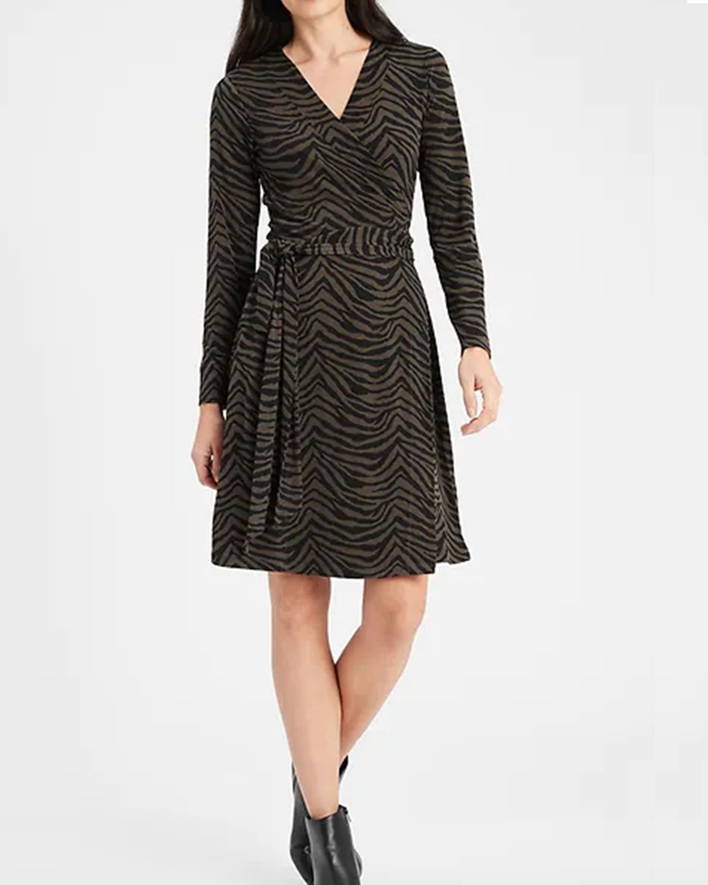 JERSEY WRAP DRESS #666508