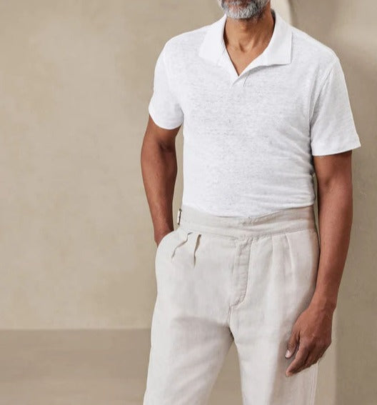 LINEN POLO