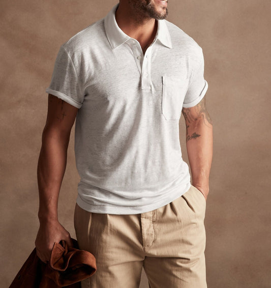 LINEN POLO